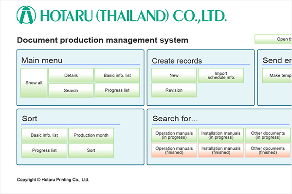 Proposals for improving work efficiency